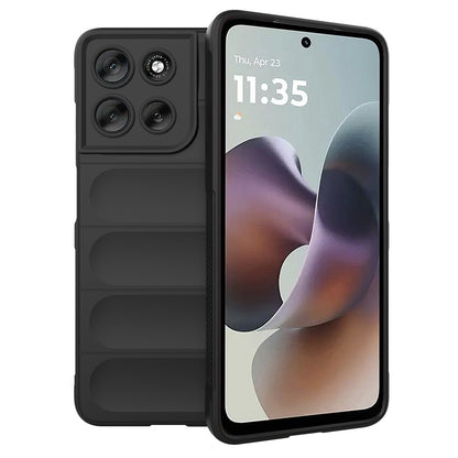 Maska za Motorola Moto G56, Techsuit, Magic Shield, Crna