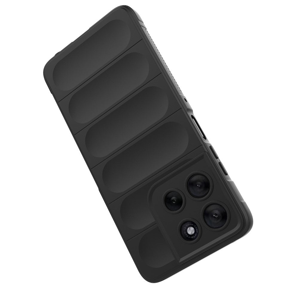 Maska za Motorola Moto G56, Techsuit, Magic Shield, Crna