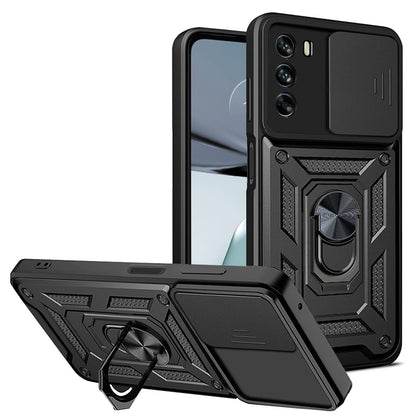 Maska za Motorola Moto G62 5G, Techsuit, CamShield, Crna