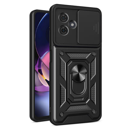 Maska za Motorola Moto G64 / G54 Power Edition, Techsuit, CamShield, Crna