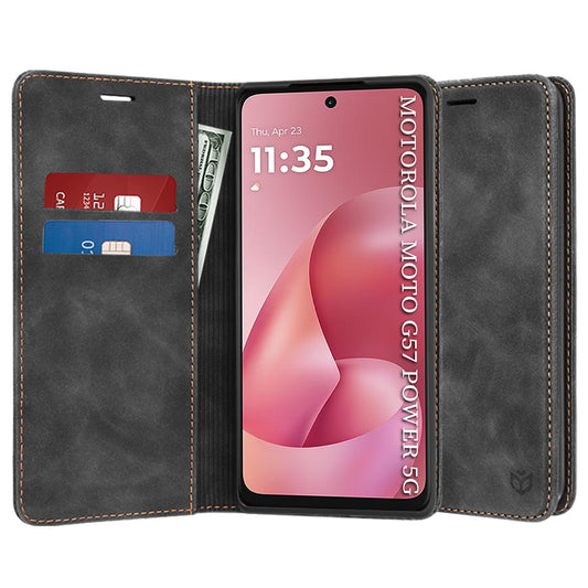 Futrola za Motorola Moto G67 Power / G57 Power, Techsuit, Confy, Crna