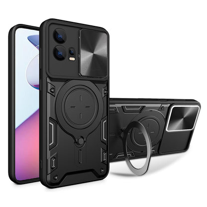 Maska za Motorola Moto G72, Techsuit, CamGuard Pro, Crna