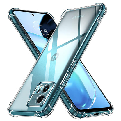 Maska za Motorola Moto G72, Techsuit, Shockproof Clear, Prozirna