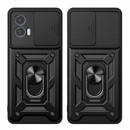 Maska za Motorola Moto G73, Techsuit, CamShield, Crna