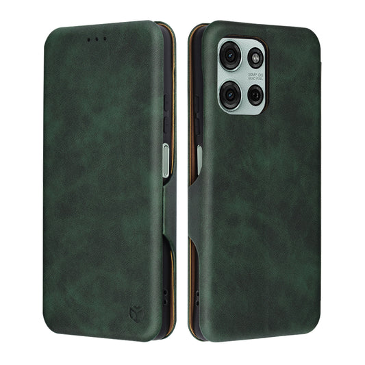 Futrola za Motorola Moto G75, Techsuit, Safe Wallet Plus, Zelena