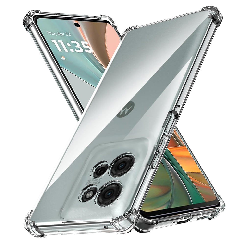 Maska za Motorola Moto G75, Techsuit, Shockproof Clear, Prozirna