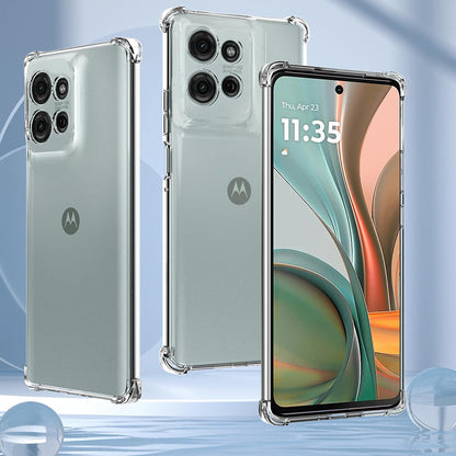 Maska za Motorola Moto G75, Techsuit, Shockproof Clear, Prozirna