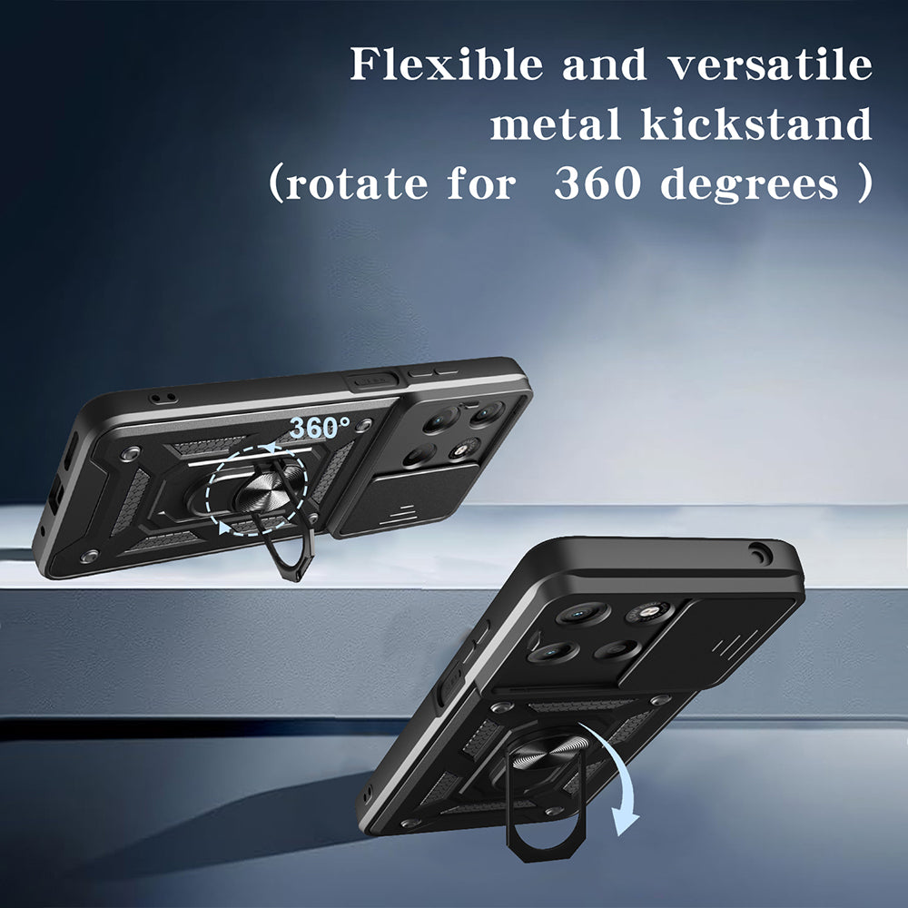 Futrola za Motorola Moto G77 / G67, Techsuit, CamShield, Plava