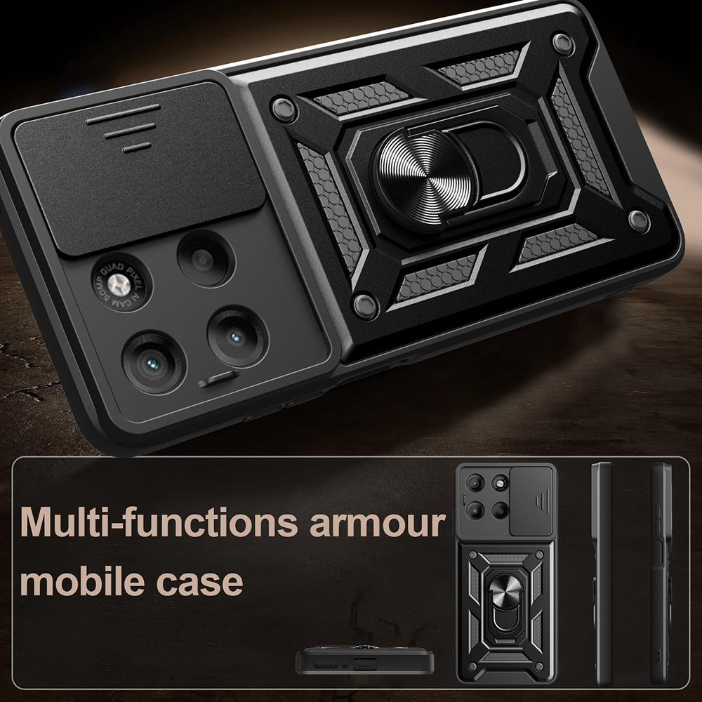 Futrola za Motorola Moto G77 / G67, Techsuit, CamShield, Plava