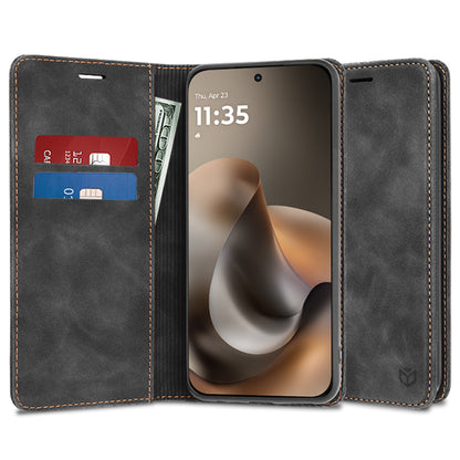 Futrola za Motorola Moto G77 / G67, Techsuit, Confy, Crna