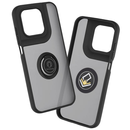 Maska za Motorola Moto G77 / G67, Techsuit, Glinth, Crna