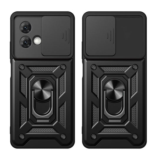 Maska za Motorola Moto G84, Techsuit, CamShield, Crna