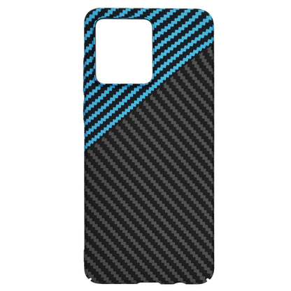 Maska za Motorola Moto G84, Techsuit, Carbonite FiberShell, Crno Plava