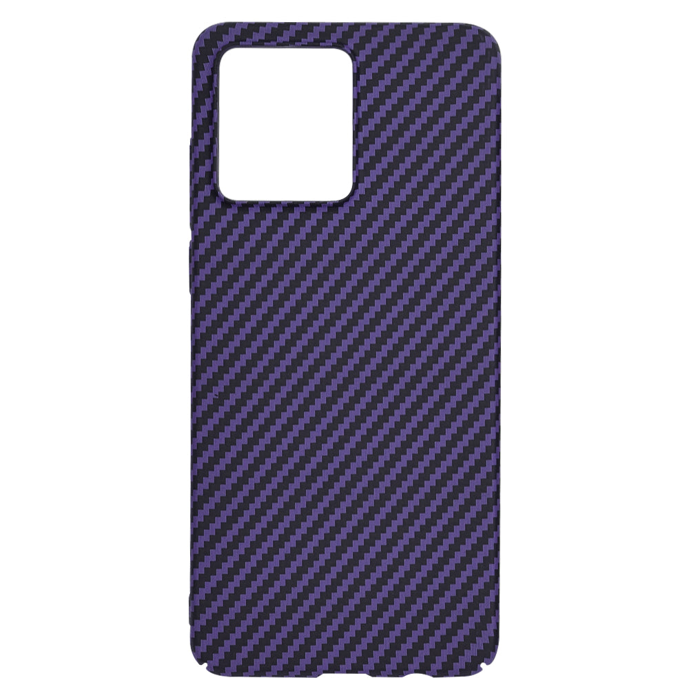 Maska za Motorola Moto G84, Techsuit, Carbonite FiberShell, Ljubičasta