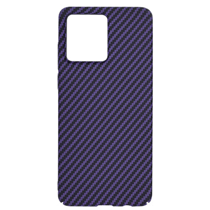 Maska za Motorola Moto G84, Techsuit, Carbonite FiberShell, Ljubičasta