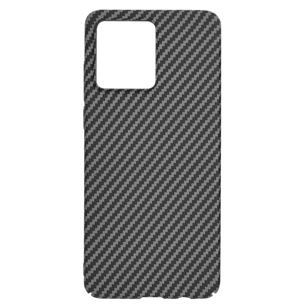 Maska za Motorola Moto G84, Techsuit, Carbonite FiberShell, Crna