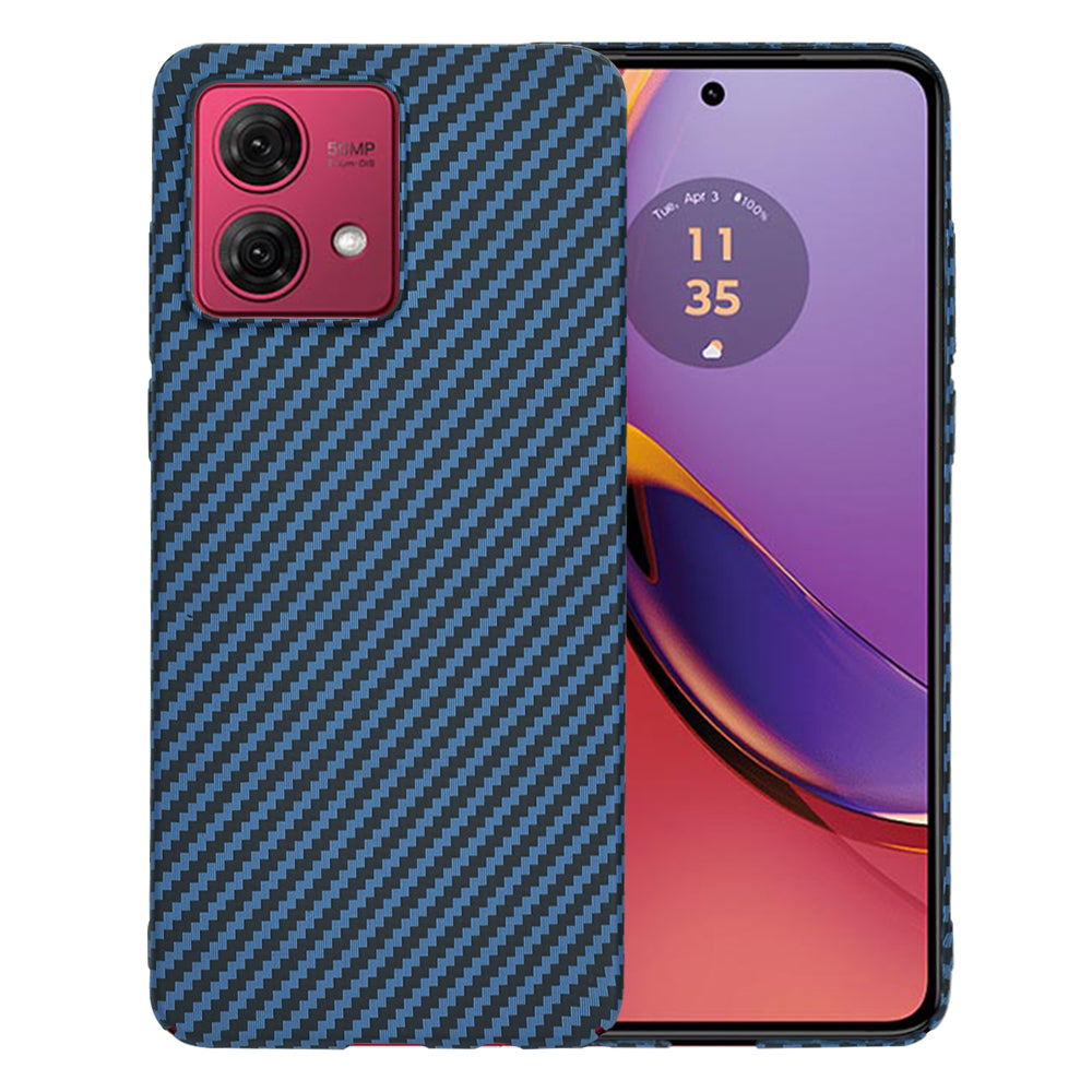 Maska za Motorola Moto G84, Techsuit, Carbonite FiberShell, Tirkizna