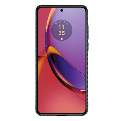 Maska za Motorola Moto G84, Techsuit, Carbonite FiberShell, Zelena