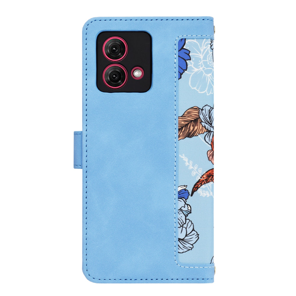 Maska za Motorola Moto G84, Techsuit, FlipCraft, Plava