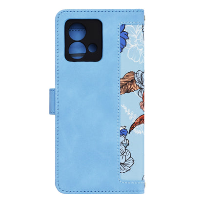 Maska za Motorola Moto G84, Techsuit, FlipCraft, Plava