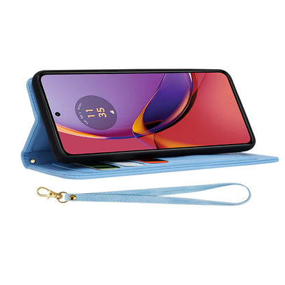 Maska za Motorola Moto G84, Techsuit, FlipCraft, Plava