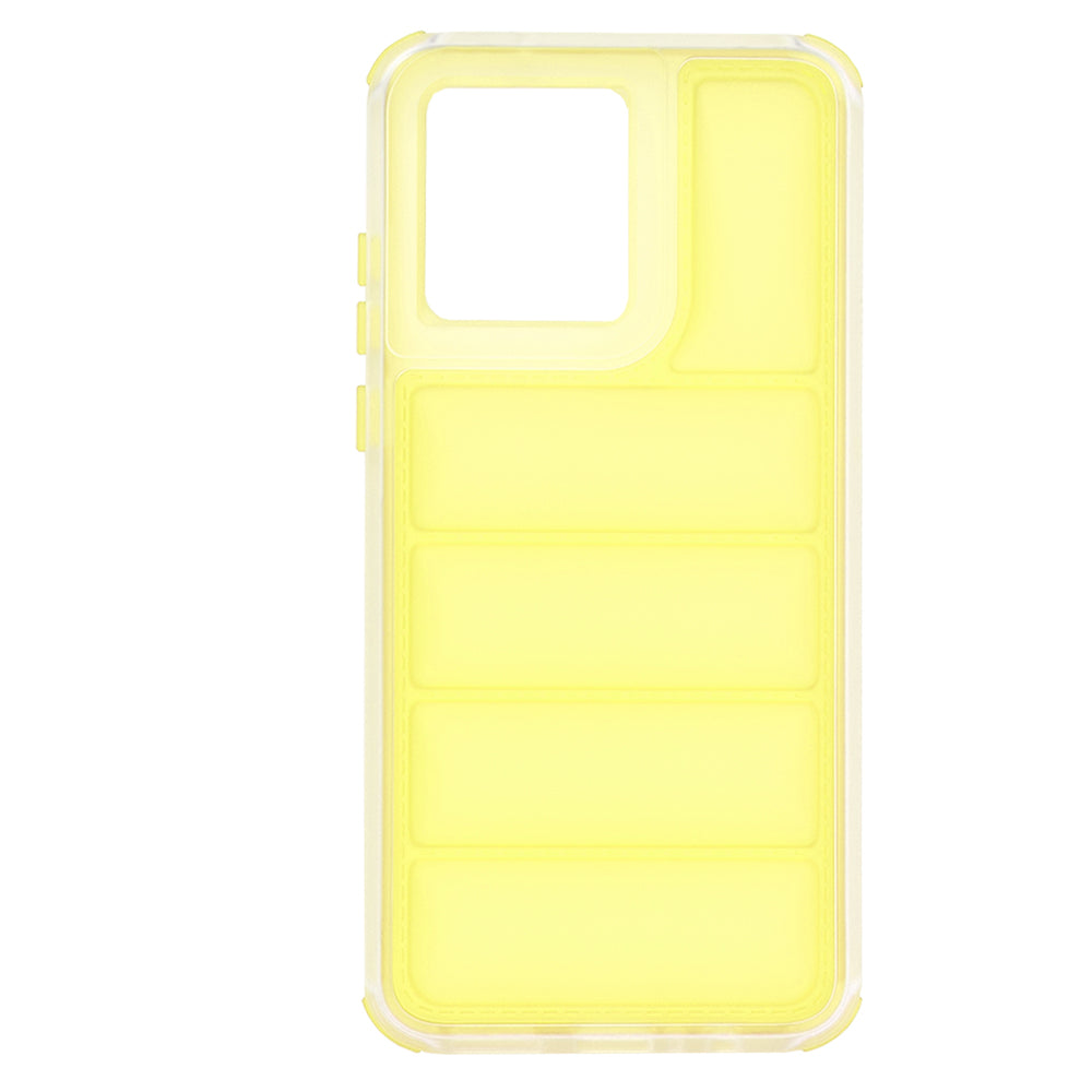 Maska za Motorola Moto G84, Techsuit, Wave Shield, Žuta