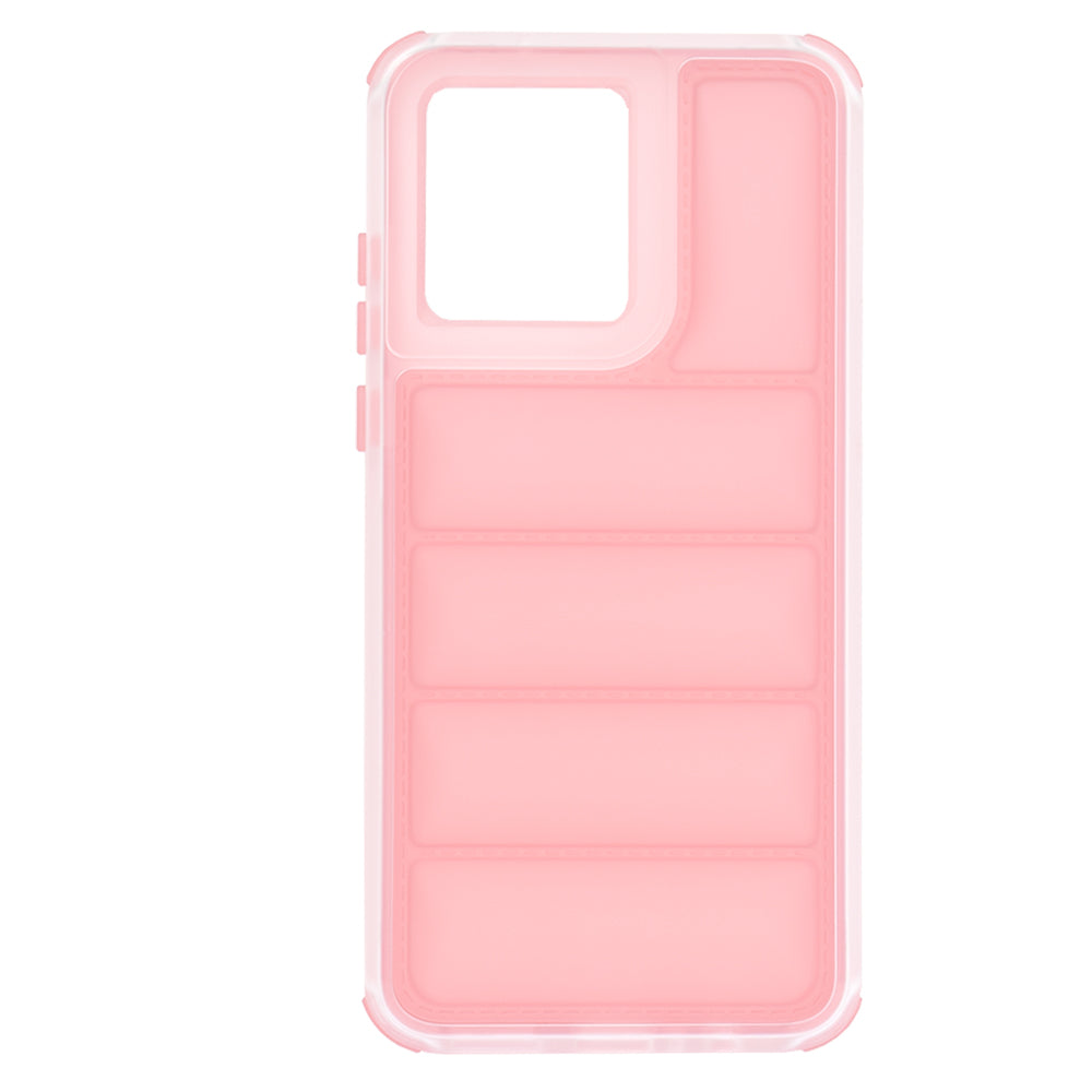 Maska za Motorola Moto G84, Techsuit, Wave Shield, Roza