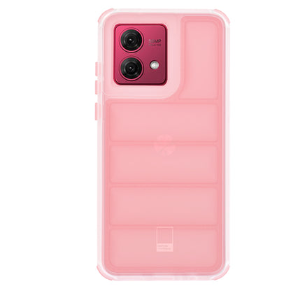 Maska za Motorola Moto G84, Techsuit, Wave Shield, Roza