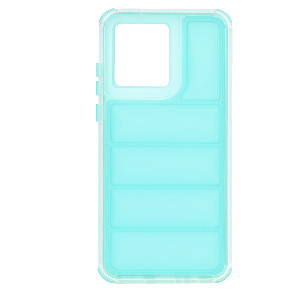 Maska za Motorola Moto G84, Techsuit, Wave Shield, Tirkizna