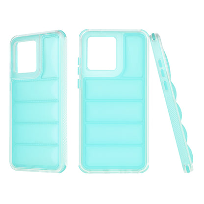 Maska za Motorola Moto G84, Techsuit, Wave Shield, Tirkizna