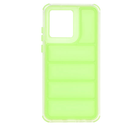 Maska za Motorola Moto G84, Techsuit, Wave Shield, Zelena