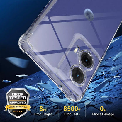 Maska za Motorola Moto G85, Techsuit, Shockproof Clear, Prozirna