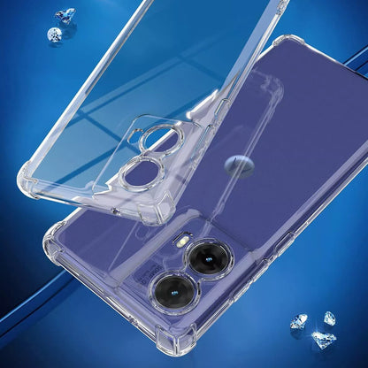 Maska za Motorola Moto G85, Techsuit, Shockproof Clear, Prozirna