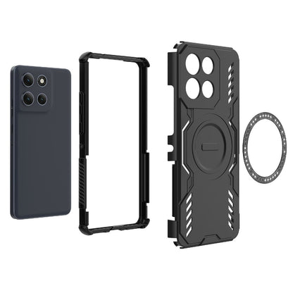 MagSafe futrola za Motorola Moto G86 Power, Techsuit, ArmorMag, Crna