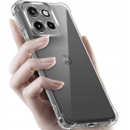 Maska za Motorola Moto G86 Power, Techsuit, Shockproof Clear, Prozirna