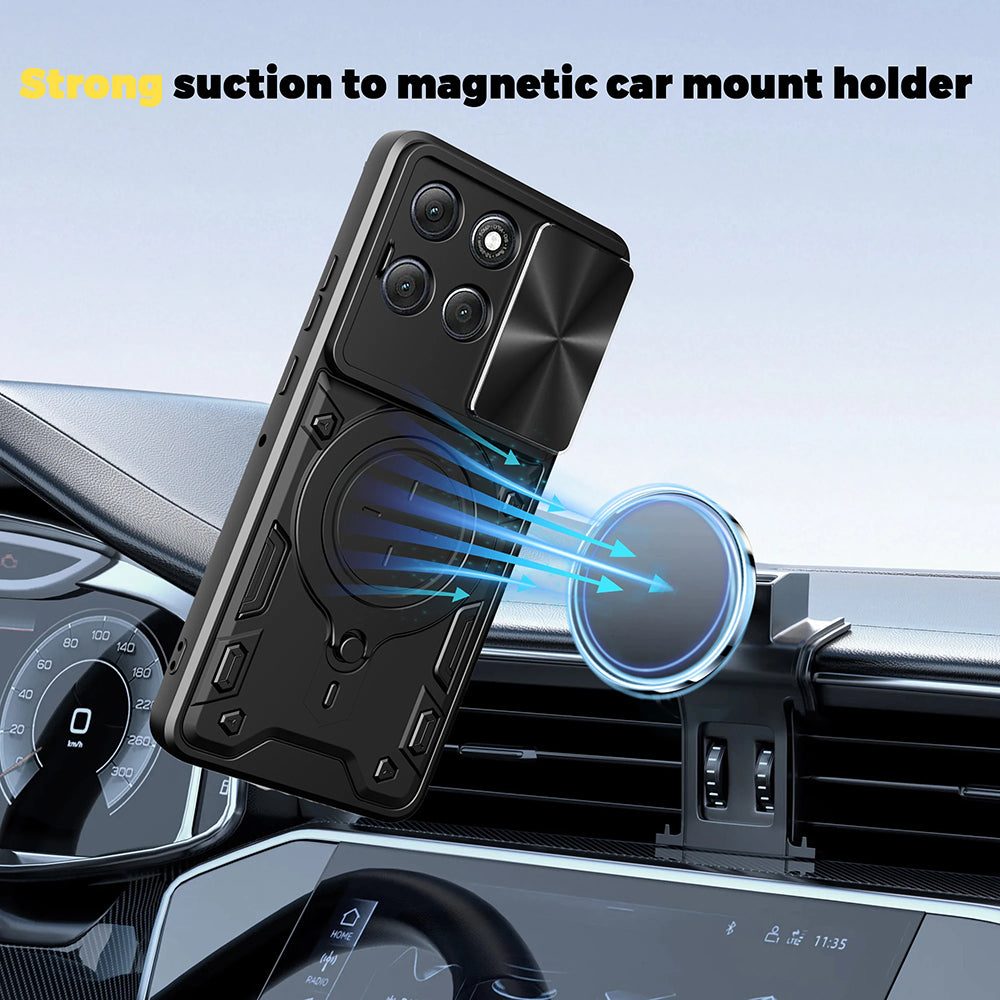 Futrola za Motorola Moto G86, Techsuit, CamGuard Pro, Plava