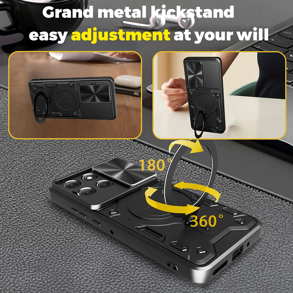 Futrola za Motorola Moto G86, Techsuit, CamGuard Pro, Plava