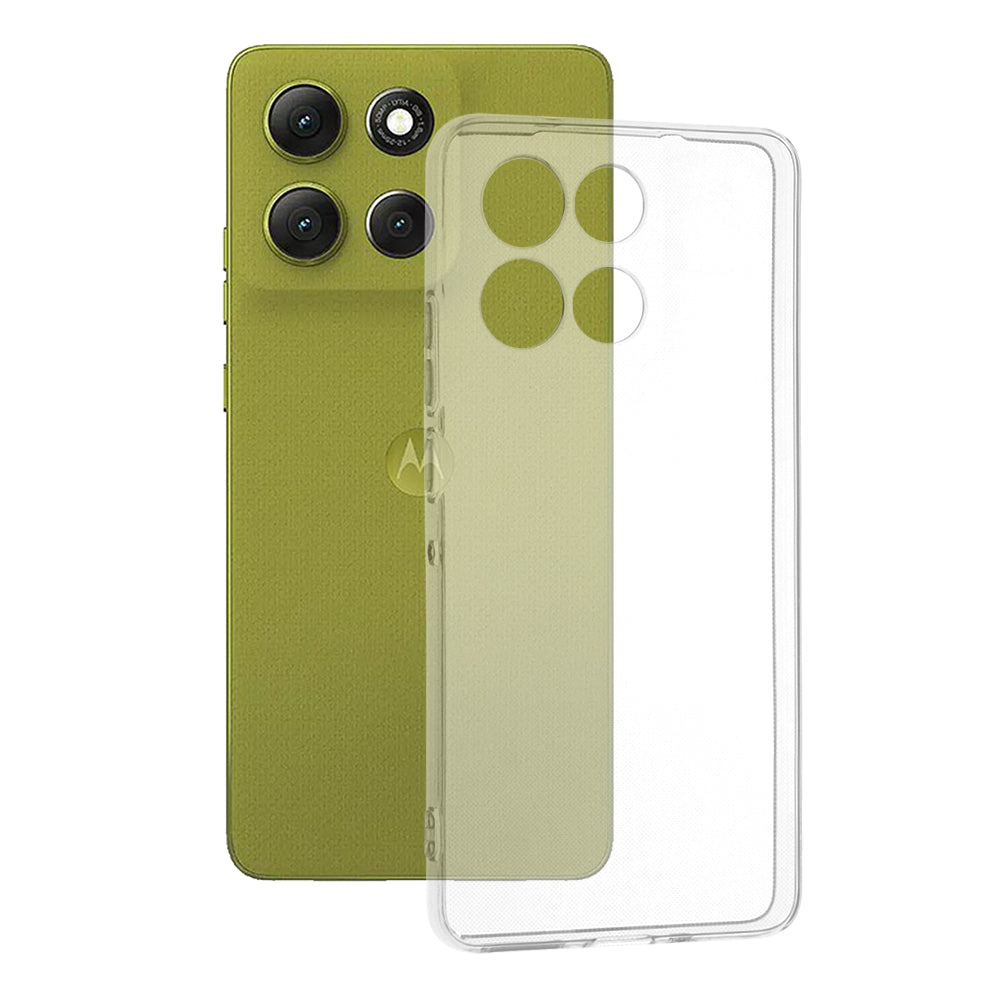 Maska za Motorola Moto G86, Techsuit, Prozirna, Transparentna