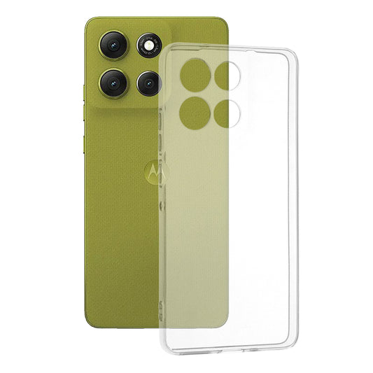 Maska za Motorola Moto G86, Techsuit, Prozirna, Transparentna