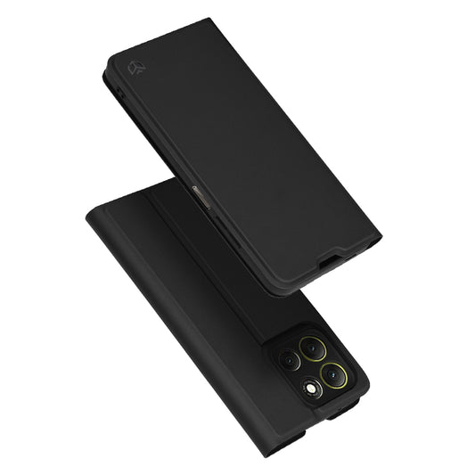 Futrola za Motorola Moto G86, Techsuit, Magskin Book, Crna