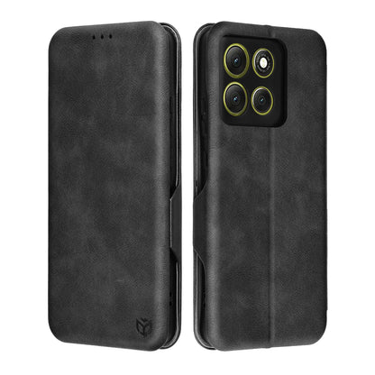 Futrola za Motorola Moto G86, Techsuit, Safe Wallet Plus, Crna