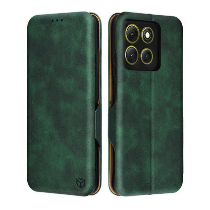 Futrola za Motorola Moto G86, Techsuit, Safe Wallet Plus, Zelena