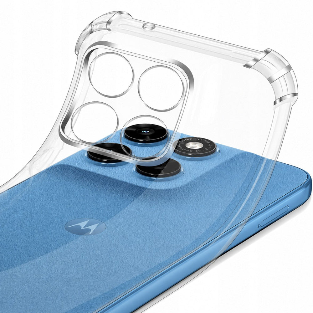 Maska za Motorola Moto G87 / G77 / G67, Techsuit, Shockproof Clear, Prozirna