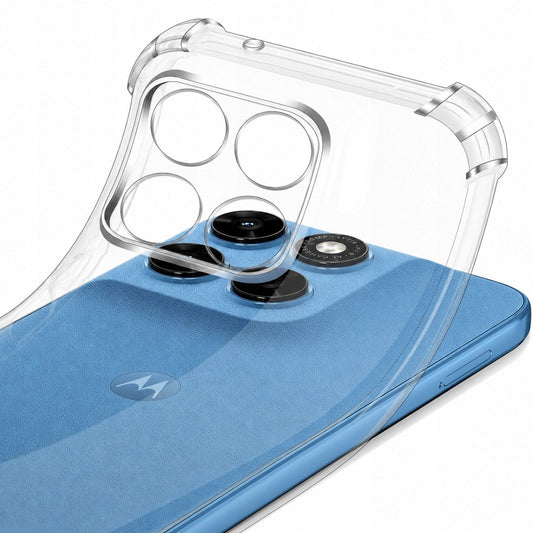 Maska za Motorola Moto G87 / G77 / G67, Techsuit, Shockproof Clear, Prozirna