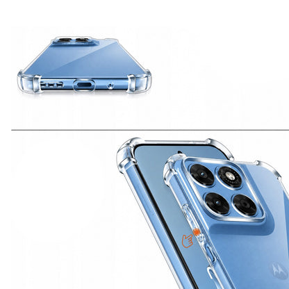 Maska za Motorola Moto G87 / G77 / G67, Techsuit, Shockproof Clear, Prozirna