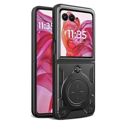 Futrola za Motorola Razr 50 Ultra, Techsuit, CamGuard Pro, Crna