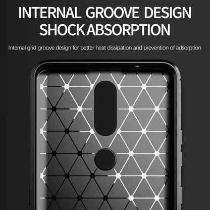 Maska za Nokia 2.4, Techsuit, Karbon, Crna