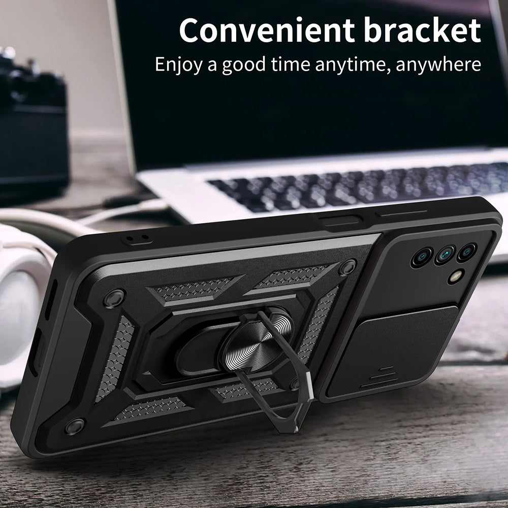 Maska za Nokia G21 / G11, Techsuit, CamShield, Crna