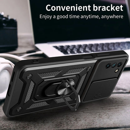 Maska za Nokia G21 / G11, Techsuit, CamShield, Crna