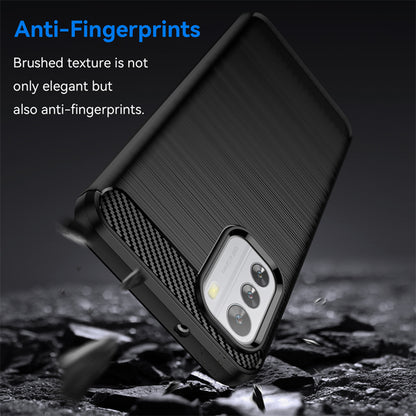 Maska za Nokia G42, Techsuit, Karbon, Crna